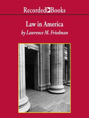 cover image of Law in America